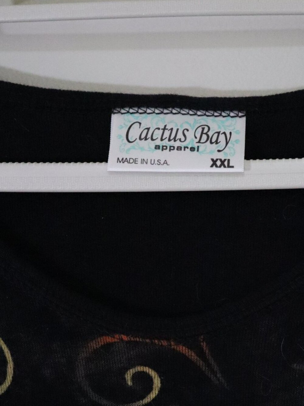 Cat Lovers Quoted Bedazzled Cactus Bay size XXL Long Sleeve Top - Picture 3 of 6
